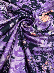 Casual Dress Women's Plus Floral Print Long Sleeve Dress