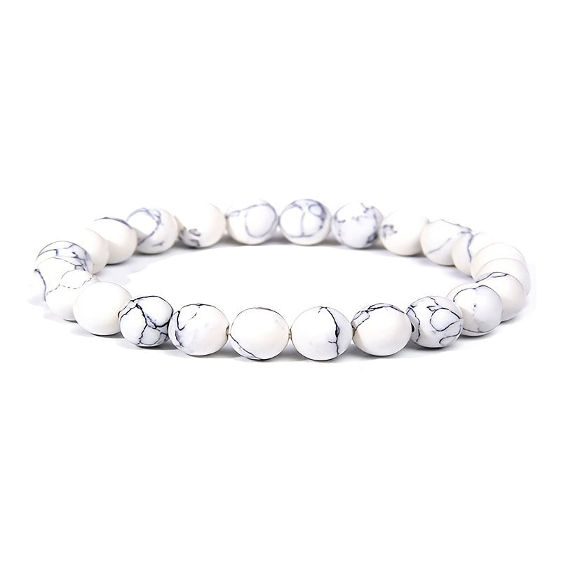 8mm Crystal Stone Beaded Bracelet Healing Stretch Hand Chain