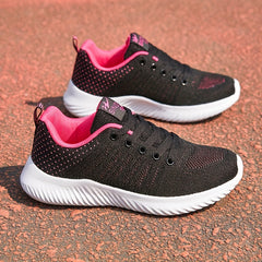 Women's Shockproof Tennis Sports Shoes Lightweight Low Top
