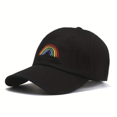 Rainbow Embroidery Baseball Cap