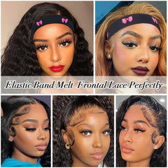 Melt Frontal Lace Elastic Bands For Wig Edge