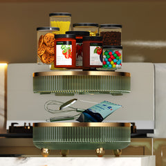 360 Degree Rotating Kitchen Storage Rack