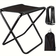 Portable Folding Stool With Carry Bag for Outdoor Travel Hiking BBQ Fishing