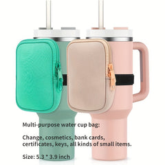 Portable Bottle Storage Bag for 40OZ Bottle with Coin Purse