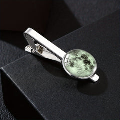 Cloud Star Glass Metal Tie Clips for Men