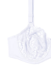 Contrast Lace Underwire Bra