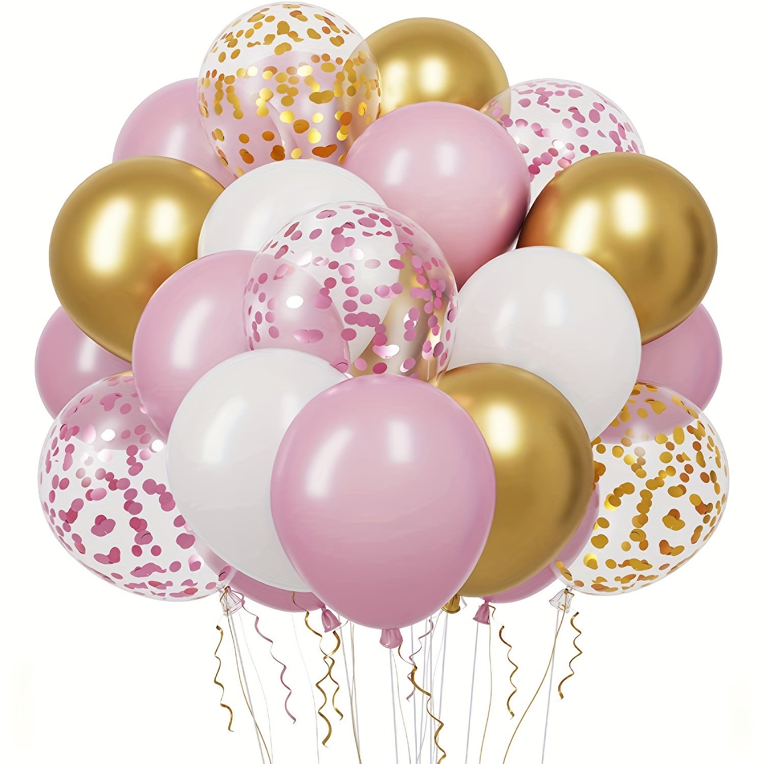 Colorful Confetti Balloon Set for Wedding Birthday Anniversary Graduation