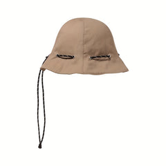 Short Brim Bucket Hat Thin Breathable Solid Sunscreen Travel