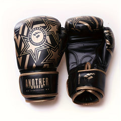 PU Leather Boxing Training Gloves 8 10 12oz
