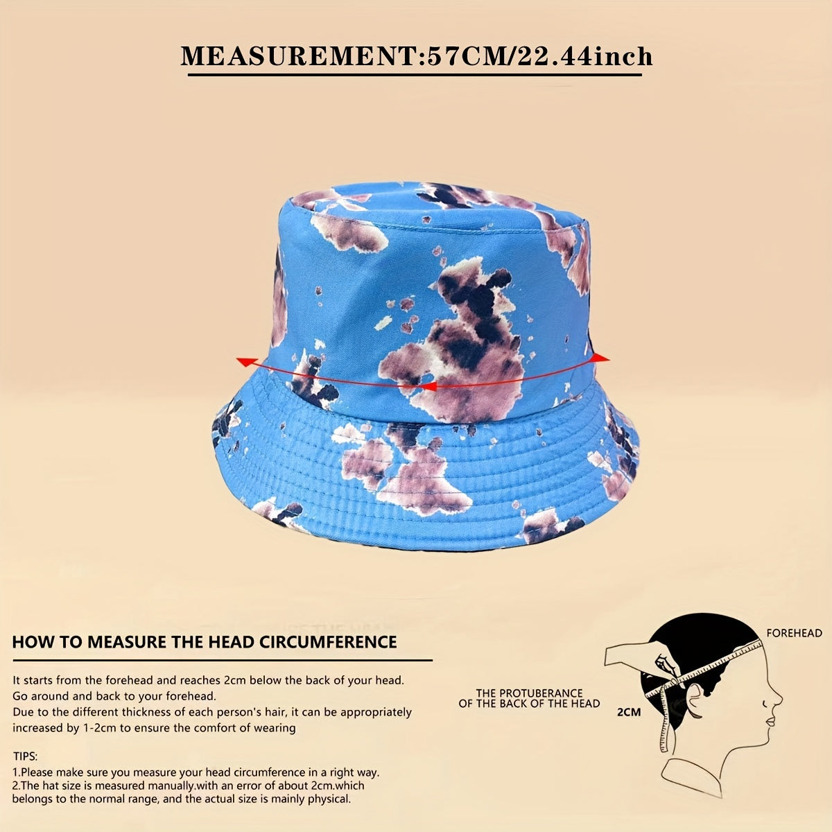 Double-sided Foldable Bucket Hat - All-match Sun Hat