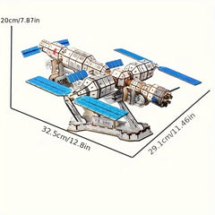 3D Wood Puzzle Aerospace Dream Ferris Wheel Model