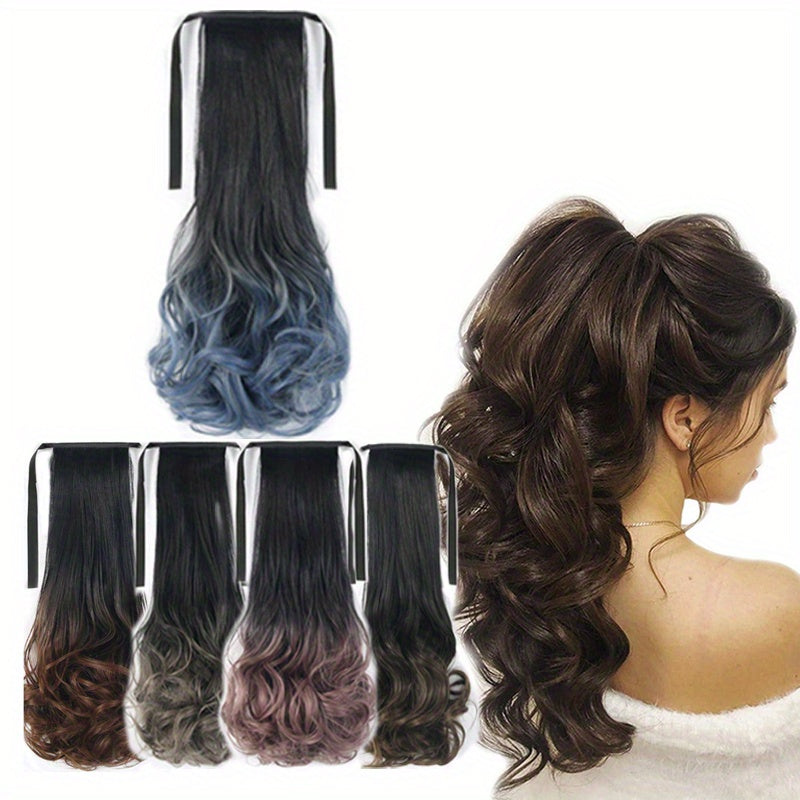 Long Curly Claw Ponytail Synthetic Hair Extensions