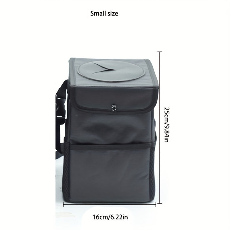 Foldable Waterproof Car Garbage Bin Car Trash Bag Car Interior Supplies