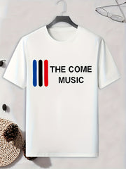 COME MUSIC Graphic T-shirt for Men