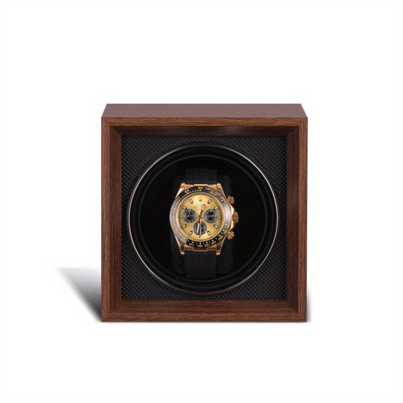 4 Slots Watch Winder Wooden Watch Display Box