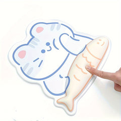 Mouse Pad with Wrist Pad for Office Worker
