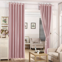 Grommet Top Velvet Curtains for Bedroom Living Room