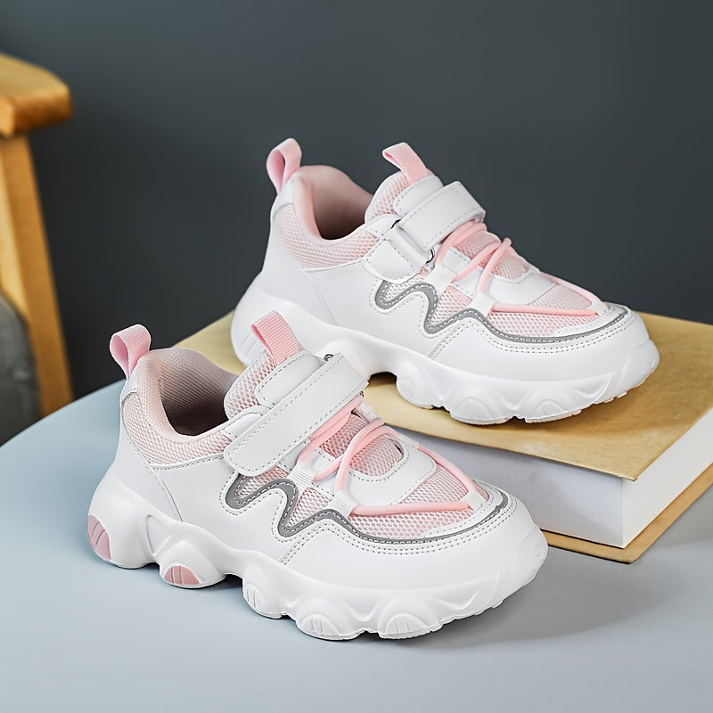 Girl's Chunky Shoes Soft Sole Casual Sneakers For Kids