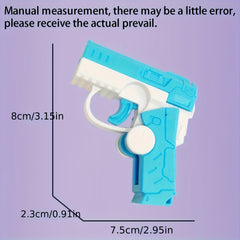 Mini Finger Spinning Toy Bore Gun Fidget Spinner Dual Function Toy