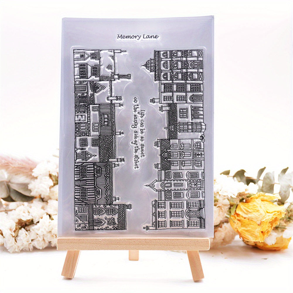 House Clear Silicone Stamp Set - Transparent Stamp for Scrapbooking