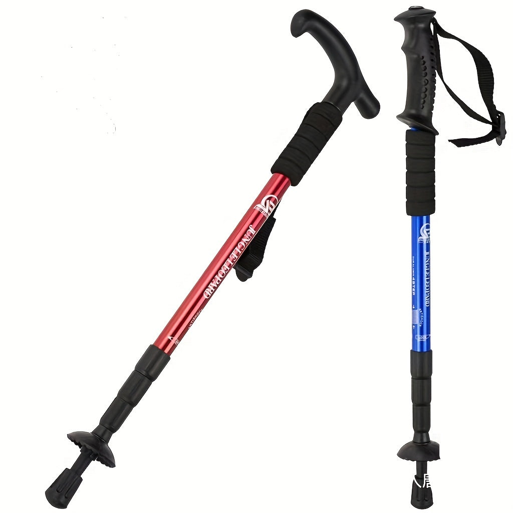 Shockproof Telescopic Mountain Climbing Pole Stick