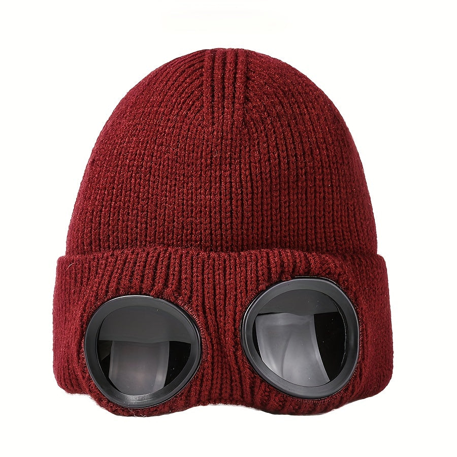 Knitted Glasses Hats with Ear Protection