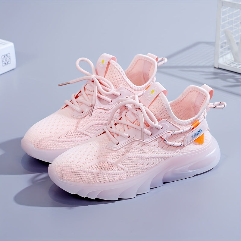 Women's Non-Slip Breathable Running Shoes - Comfortable Lace Up Sneakers