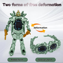 Creative Transforming Glasses Robot Relax Toy