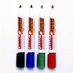 4pcs Erasable Highlighter & Whiteboard Markers