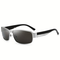 Men's Polarized Cycling Sunglasses UV400 Aviator with Case