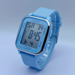 Girls' Waterproof Timer Wristwatch