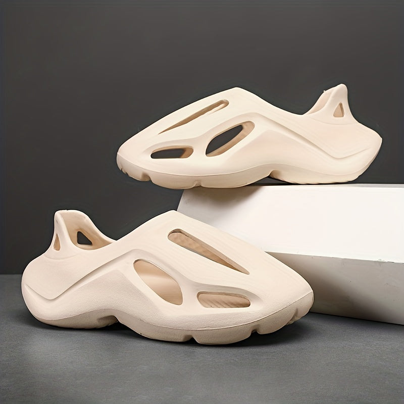 Men's Breathable Foam Runners Casual Clog Sandals