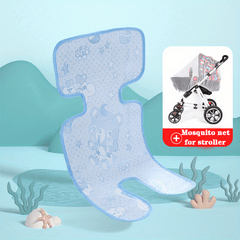 Summer Baby Stroller Mat Ice Silk Mat General Dining Chair Seat