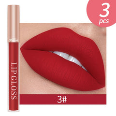 5PCS Waterproof Long Lasting Red Lip Tint Velvet Matte Lip Gloss