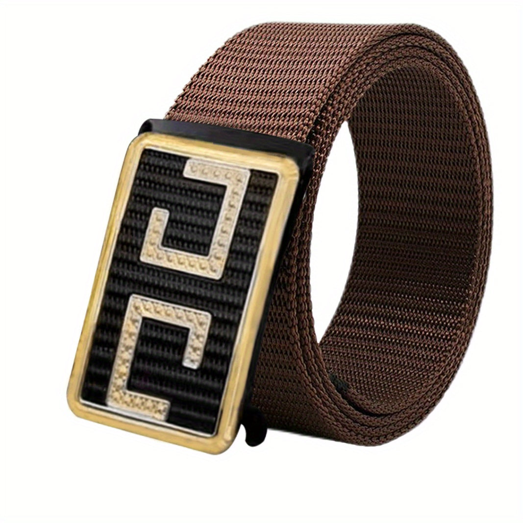 Sense Men's Belt Slider Belt Two C Business Casual Belt