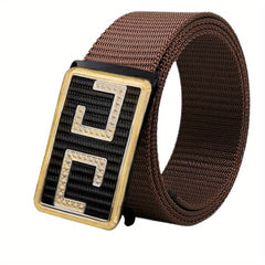 Sense Men's Belt Slider Belt Two C Business Casual Belt