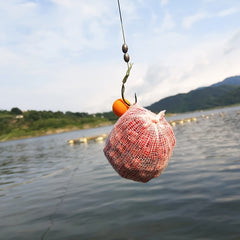 Carp Fishing PVA Mesh Refill Roll Hair Rig Hook Bait Feeder Net Bags
