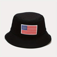 American Flag Bucket Hat Sun Visor