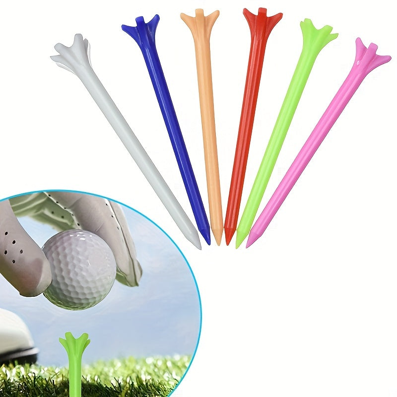 30Pcs Reusable 70mm Golf Tee & Ball Holder + Five Claw Nail