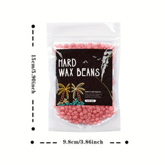 50g Hard Wax Hair Removal Beads - Painless Body Hair Removal Waxing