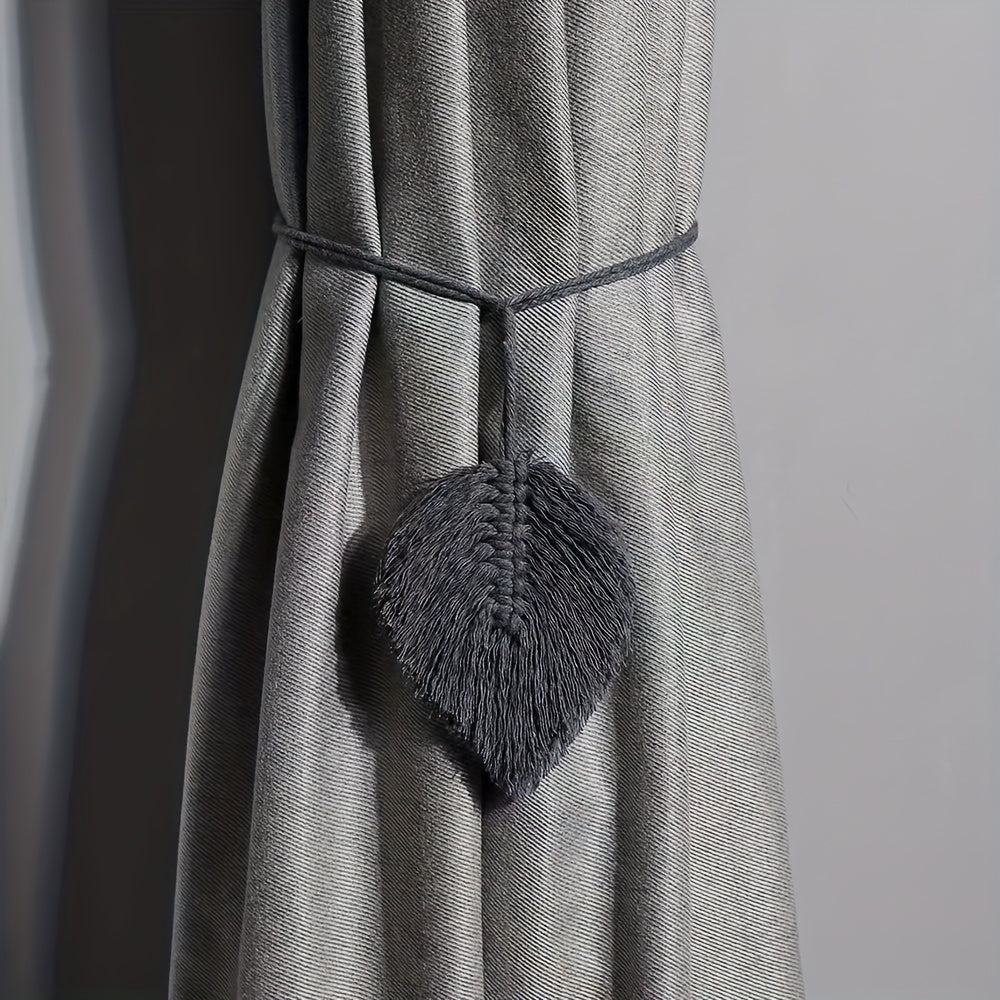Leaf Shape Curtain Tieback Nordic Style Home Decor 5 91 45 67inch