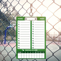 Dry Erase Coaches Clipboard with Baseball Coach Board & Marker