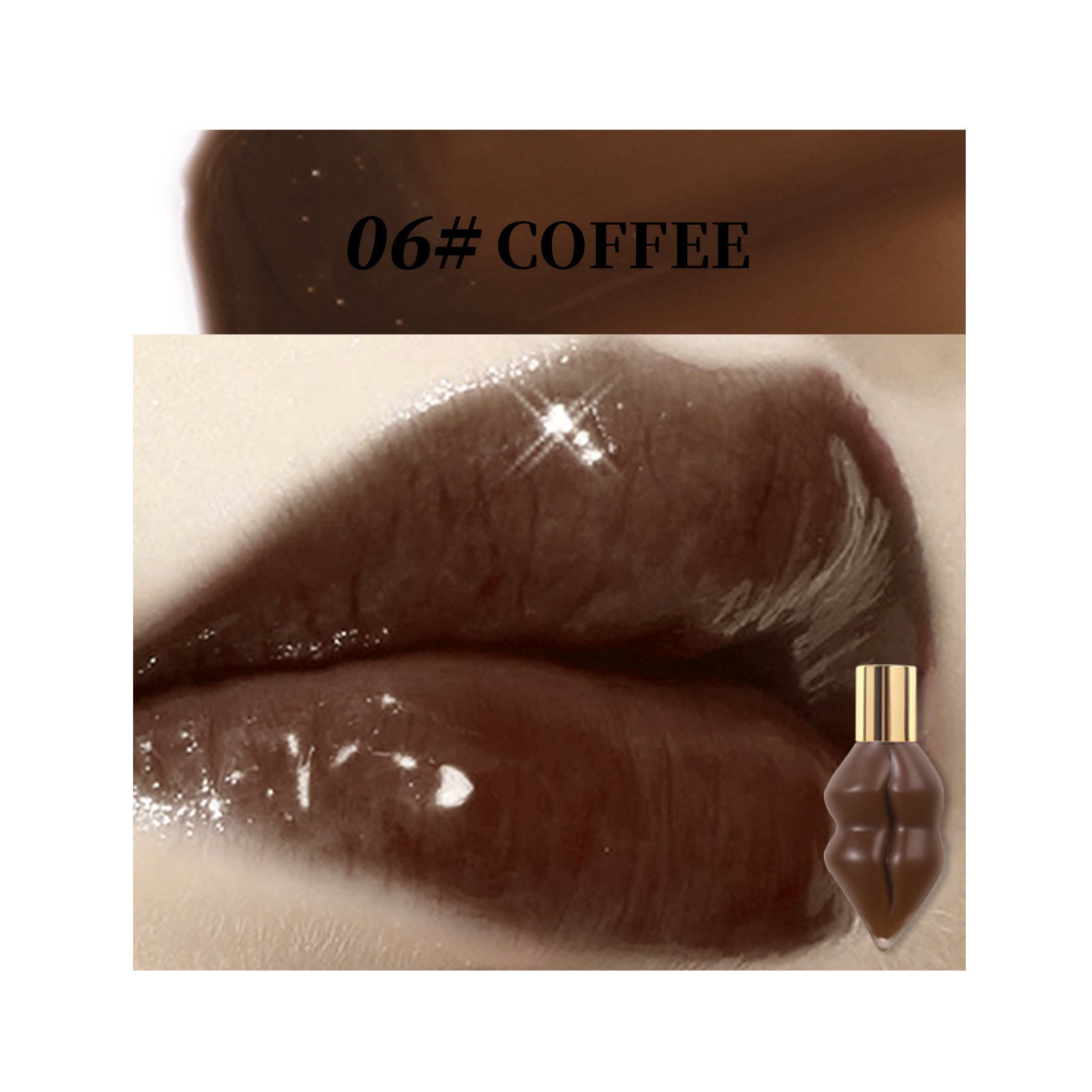 Ginger Mint Hydrating Lip Gloss Lip Plumper Liquid Lipstick