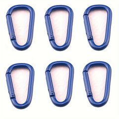 6pcs 1.57 inch Small Carabiner Keychain D-ring Key Chain Buckle