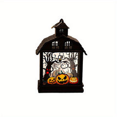 Halloween Pumpkin Lantern Decoration Candle Lamp