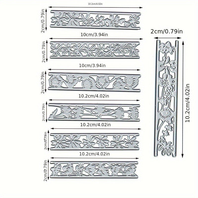 DIY Metal Cutting Stencils Clip Thin Dies for Paper Card Album Crafts