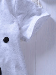 Toddler Baby Letter Print Tee Top