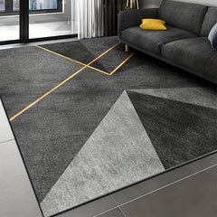 Geometric Pattern Kitchen Rug Non-slip Floor Mat