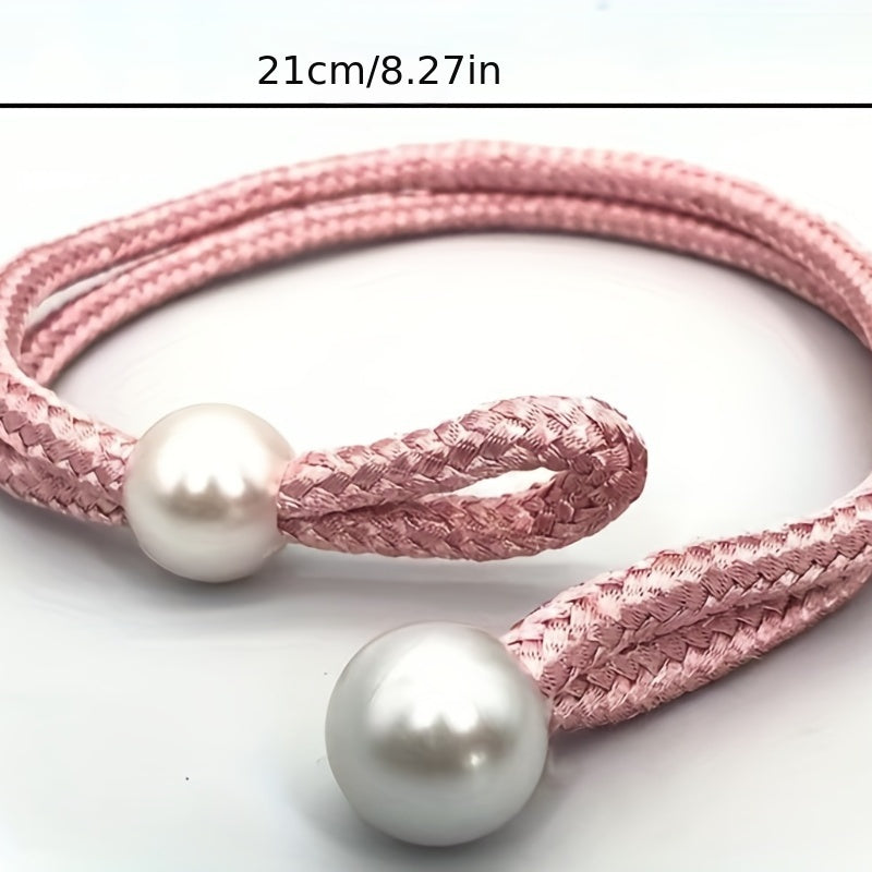 Pearl Curtain Tieback Decoration Rope For Curtain