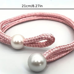 Pearl Curtain Tieback Decoration Rope For Curtain